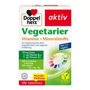 Doppelherz Vegetarier Vitamine+mineralst 100 St