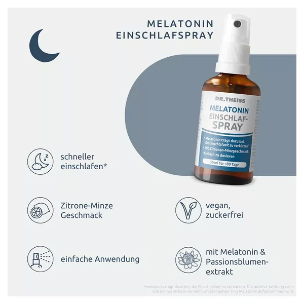 DR. THEISS Melatonin Einschlaf-Spray 50 ml