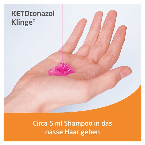 Ketoconazol Klinge 20 mg/g Shampoo 120 ml
