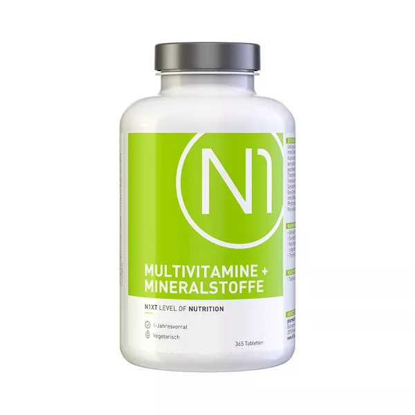 N1 Multivitamin Tabletten + Mineralstoffe 365 St