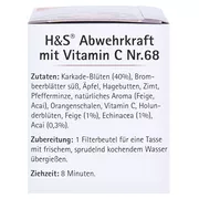 H&S Abwehrkraft mit Vitamin C Tee 20X1,8 g