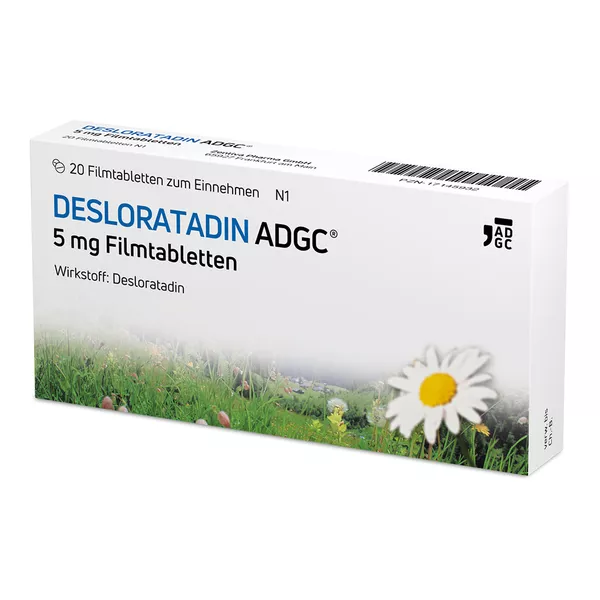 Desloratadin-ADGC 5 mg 20 St
