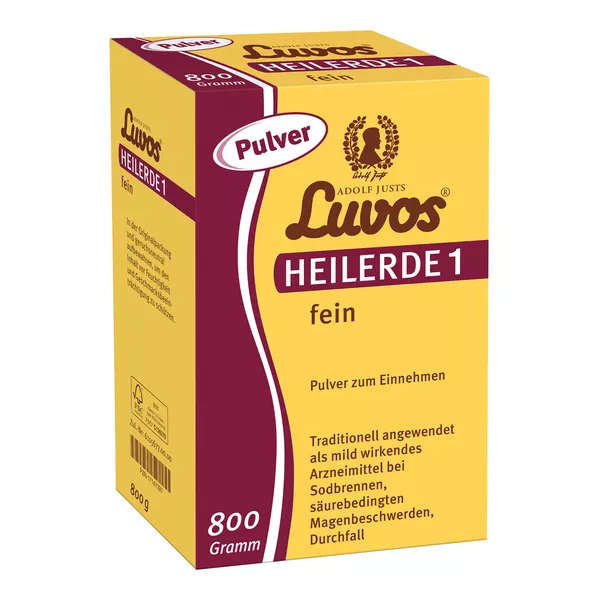 Luvos-Heilerde 1 fein Pulver 800 g