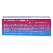 LIBO Hevert Complex Tabletten, 50 St.