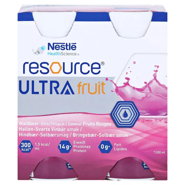 Resource Ultra Fruit Waldbeere flüssig 6X4X200 ml