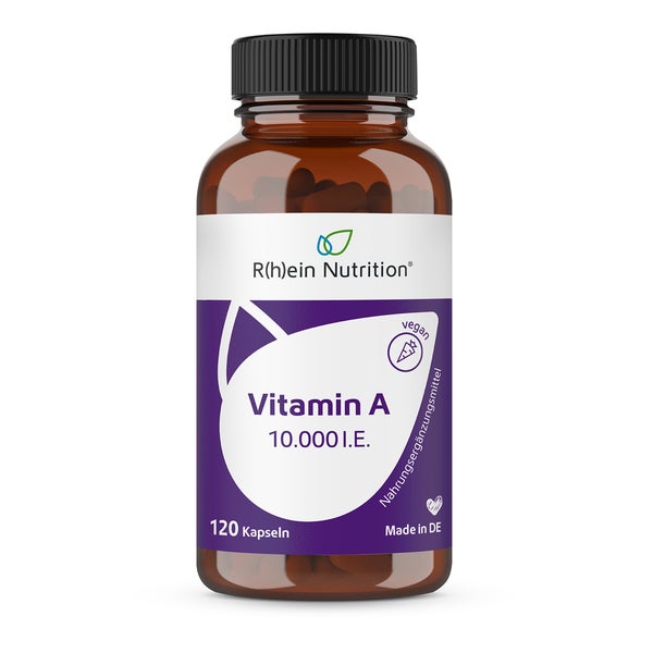 Vitamin A 10.000 I.E. Kapseln 120 St