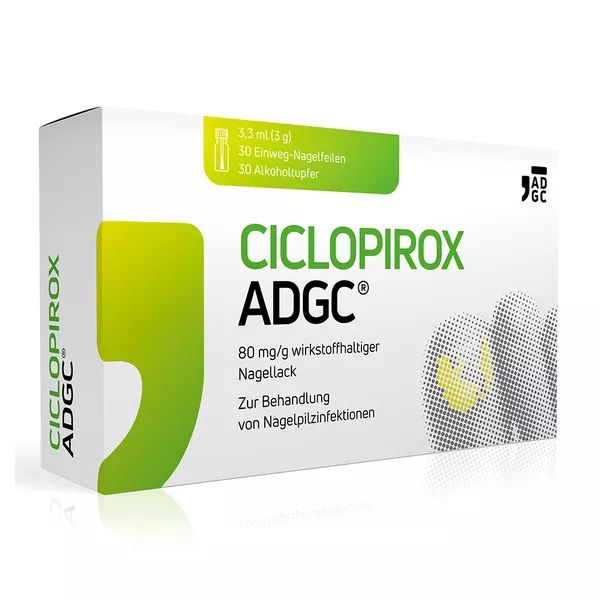 Ciclopirox ADGC 80 mg/g