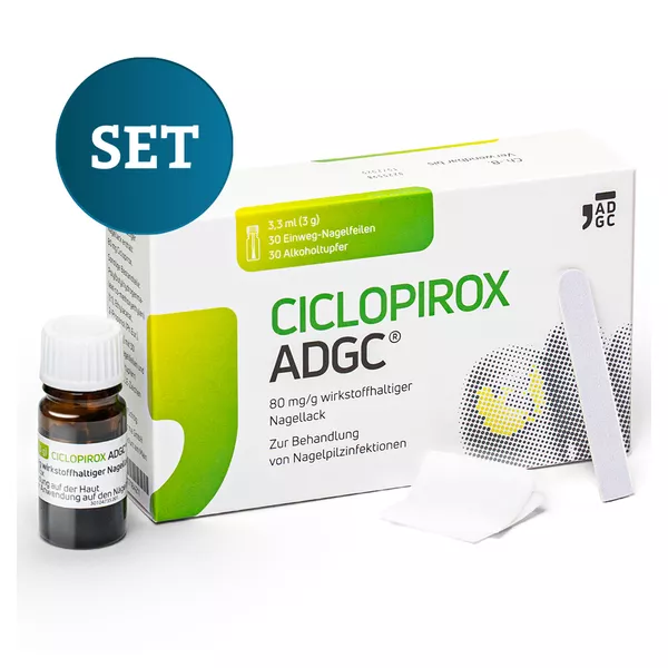 Ciclopirox ADGC 80 mg/g 6,6 ml