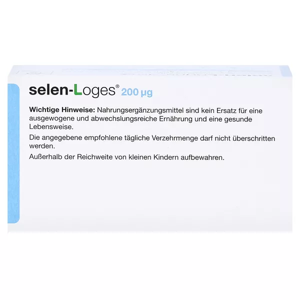 selen-Loges 200 µg 200 St