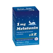 Melatonin 1 mg Einschlafkapseln 60 St