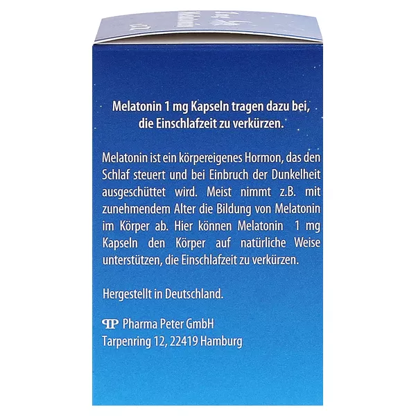 Melatonin 1 mg Einschlafkapseln 60 St