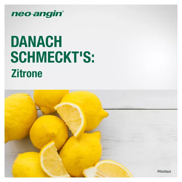 neo-angin Benzydamin Zitronen-Geschmack 40 St