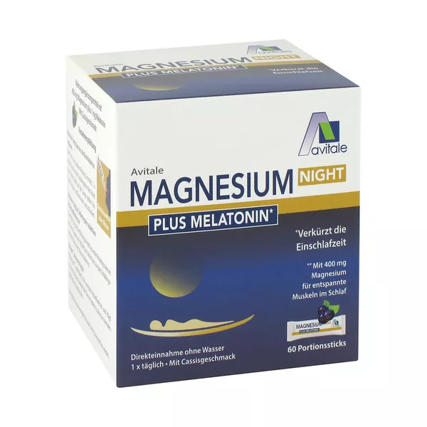 MAGNESIUM NIGHT plus 1 mg 60 St