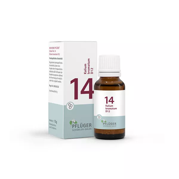 Schüßler-Salz Nr. 14 Kalium bromatum D12, 15 g