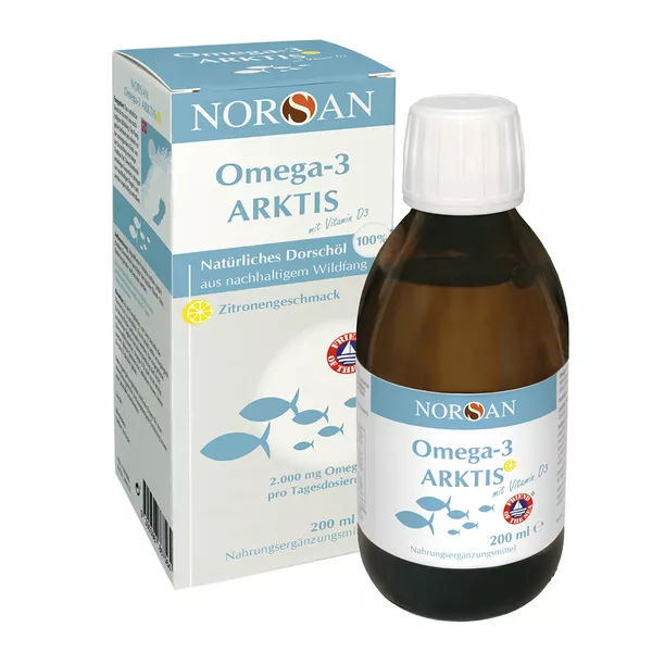 Norsan Omega-3 Arktis mit Vitamin D3 flü