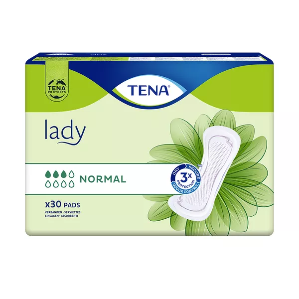 TENA Lady Normal Inkontinenz Einlagen, 30 St.