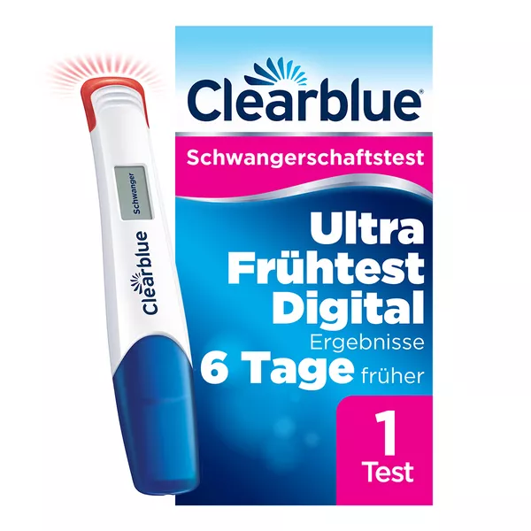 Clearblue Schwangerschaftstest Ultra Frühtest Digital, 1 St.