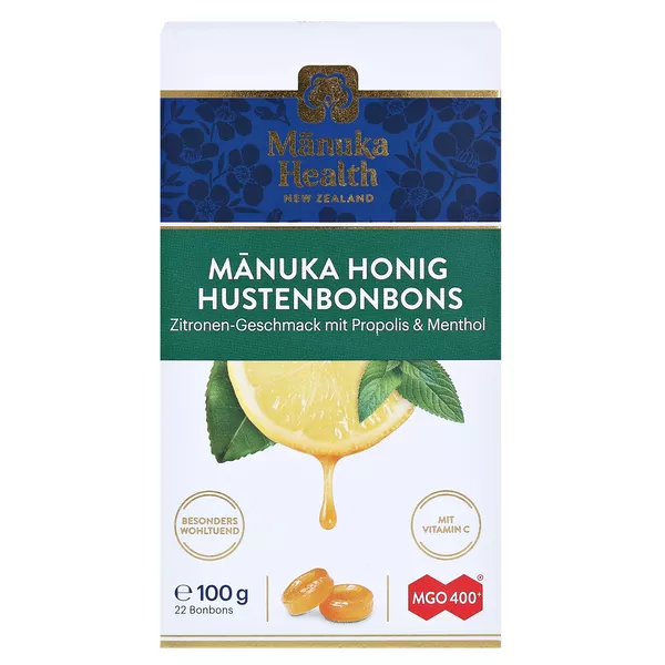 Manuka MGO 400+ Hustenbonbons Zitrone 100 g