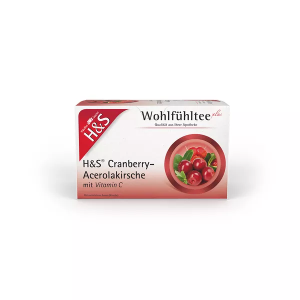 H&S Cranberry-acerolakirsche mit Vitamin 20X2,8 g