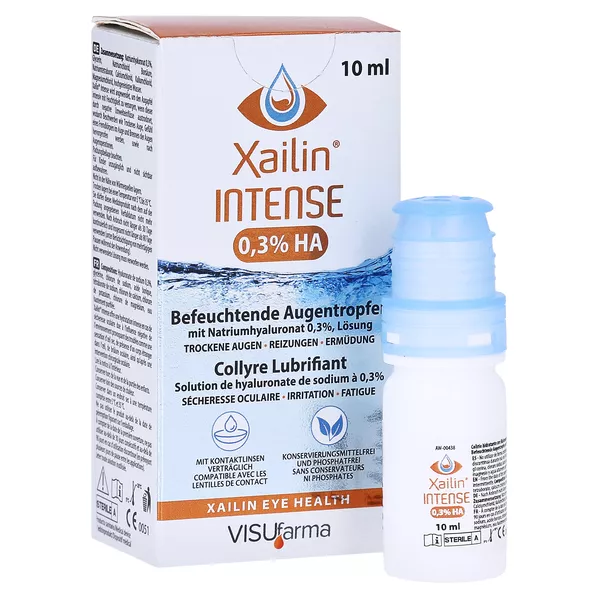 Xailin Intense 0,3% HA Augentropfen