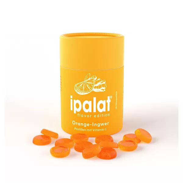 Ipalat Pastillen Flavor Edition Orange-ingwer 40 St