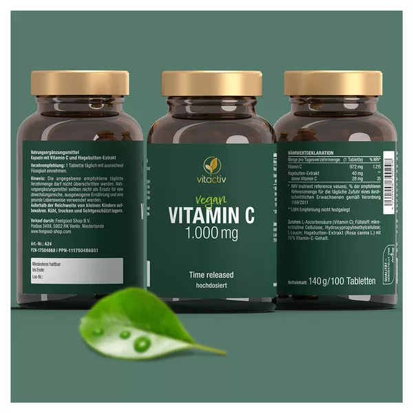 VITAMIN C 1000 mg Time Released 100 St