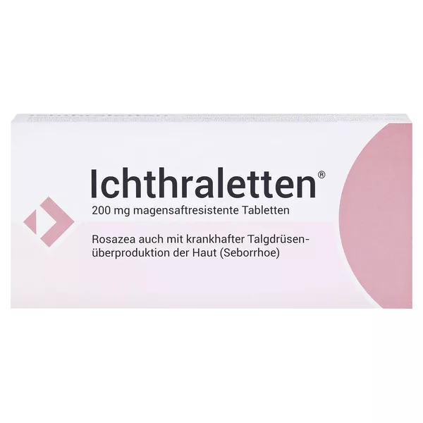 Ichthraletten 200 mg magensaftresistente, 84 St.