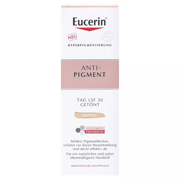 Eucerin Anti-pigment Tag getönt mittel L 50 ml