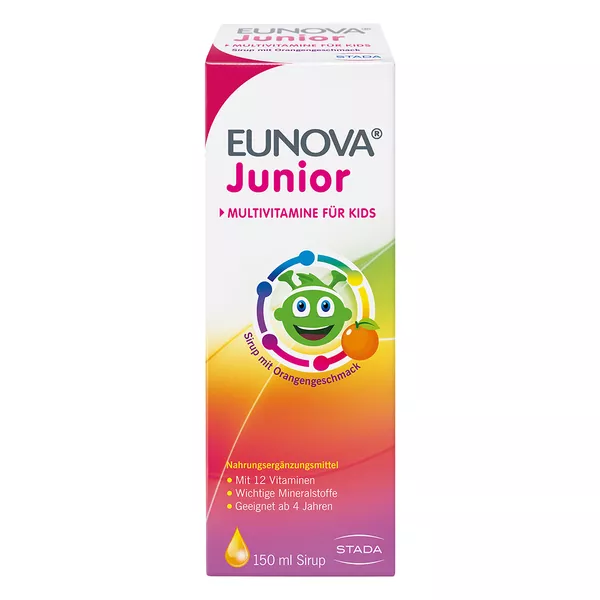 Eunova Junior Multivitamin Saft 150 ml