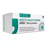 Acetylsalicylsäure ADGC 500 mg 100 St