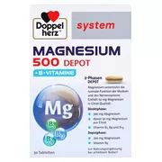 Doppelherz Magnesium 500 Depot system Tabletten 30 St