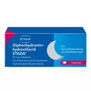 Diphenhydraminhydrochlorid STADA 50 mg Tabletten bei Schlafstörungen 20 St