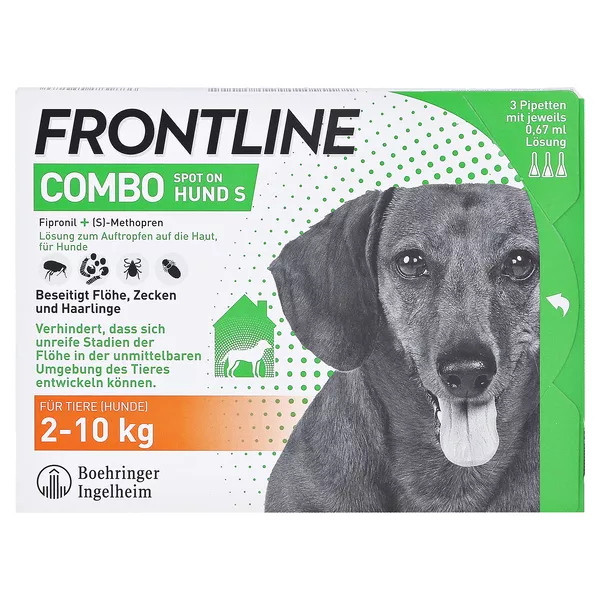 FRONTLINE COMBO Hund S 5-10 kg 3 St