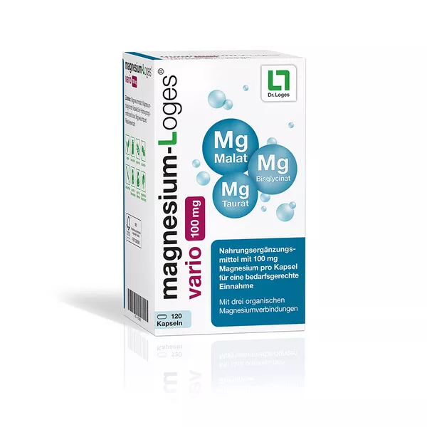Magnesium-loges Vario 100 mg Kapseln