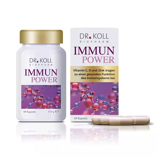 Dr.Koll Immun Power Vitamin C Vitamin D Zink 60 St