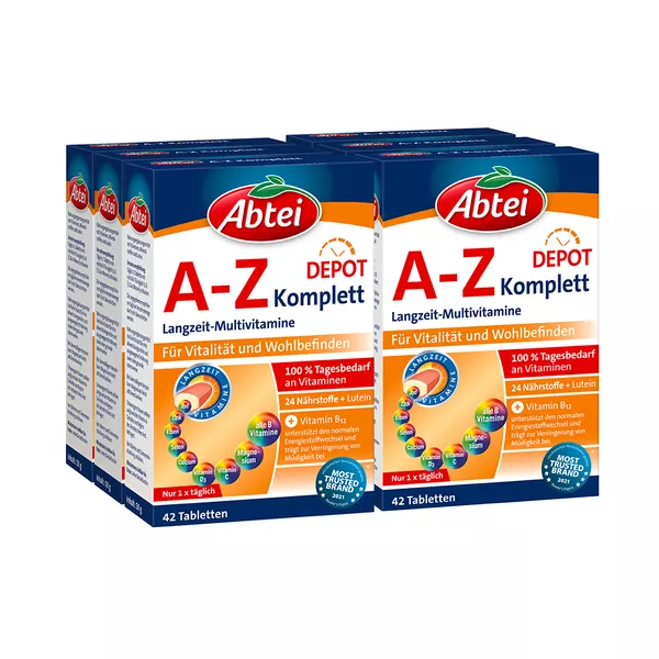 Abtei A-Z Komplett Tabletten Big Pack 6X42 St