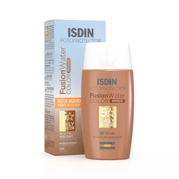 Fotoprotector ISDIN Fusion Water Color Bronze LSF 50 50 ml