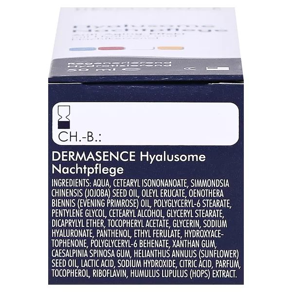DERMASENCE Hyalusome Nachtpflege 50 ml