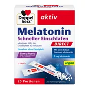 Doppelherz Melatonin DIRECT 20 St