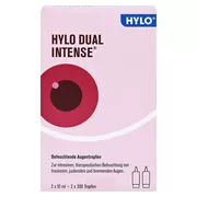 HYLO DUAL Intense Augentropfen 2X10 ml