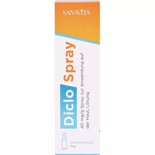 Diclospray 40 mg/g Spray z.Anw.auf d.Hau, 25 g