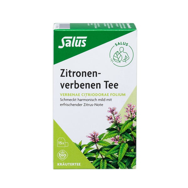 Zitronenverbene Tee Bio Salus Filterbeut 15 St