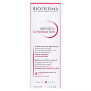 BIODERMA Sensibio Defensive Rich beruhigende Creme 40 ml