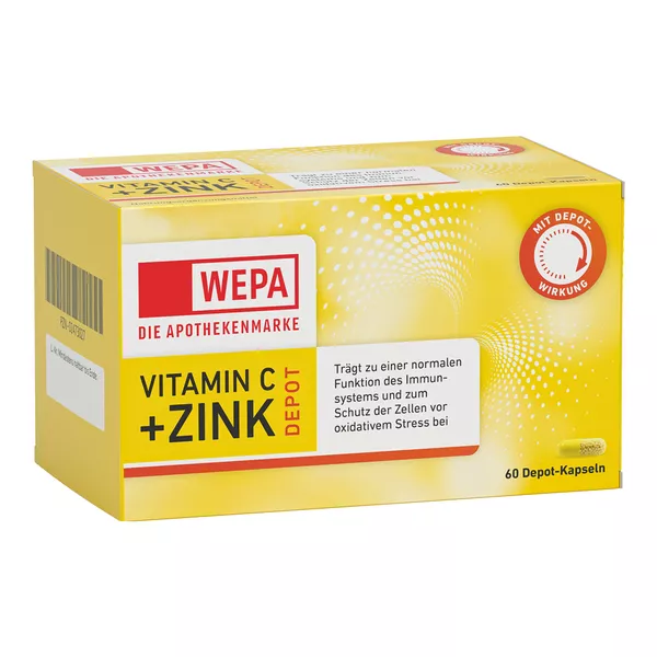 WEPA Vitamin C+Zink 60 St