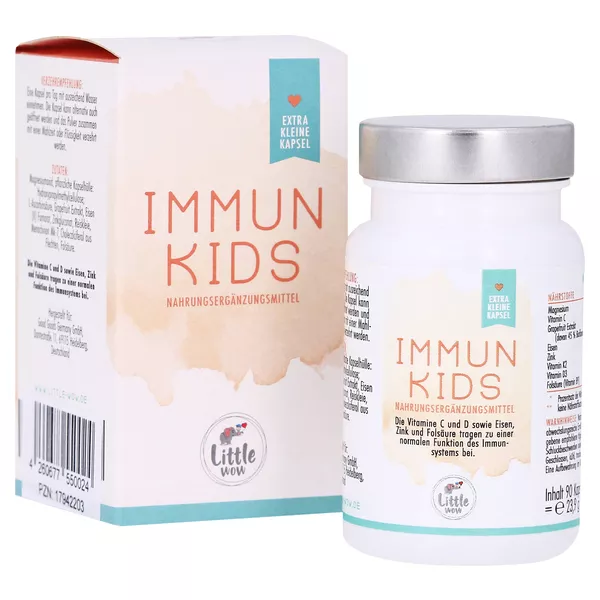 Little Wow Immun Kids - Immunsystem Kinder Vegan 90 St