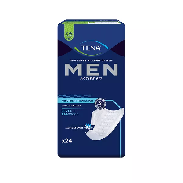 Tena Men Active Fit Level 1 Inkontinenz Einlagen 24 St