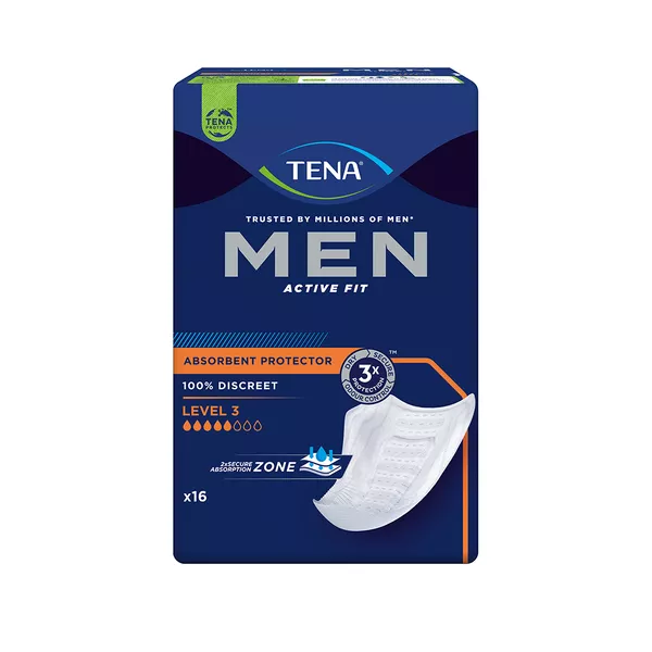 Tena Men Active Fit Level 3 Inkontinenz Einlagen 16 St