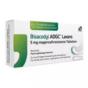 Bisacodyl ADGC Laxans 5 mg magensaftres. 20 St
