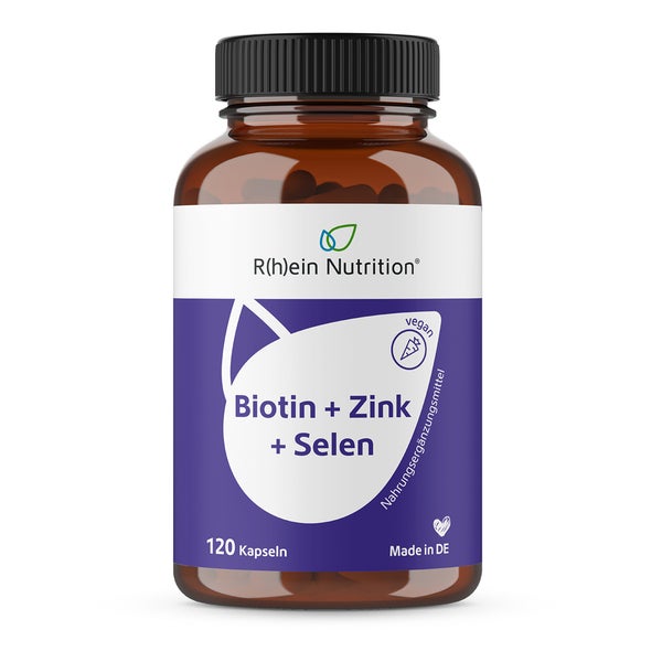 Biotin+Zink+Selen f.Haut Haare & Nägel Kapseln 120 St