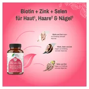 Biotin+Zink+Selen f.Haut Haare & Nägel Kapseln 120 St